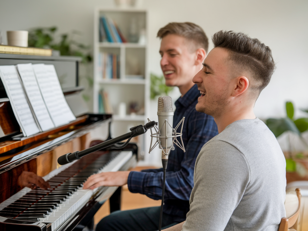Wie Sie Bild und Ton zu einem performativen Hauskonzert verweben
