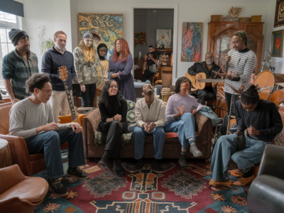 Wie organisiere ich ein kollaboratives klangpoesie-projekt mit nachbar*innen, dichter*innen und musikern